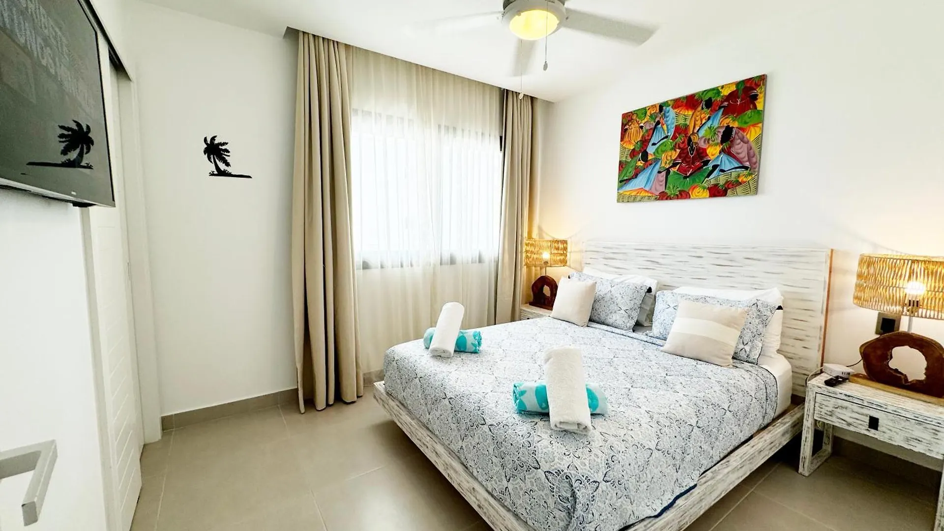 Tropical Relaxing 2 Bedroom Unit With Picuzzi Punta Cana Lejlighed